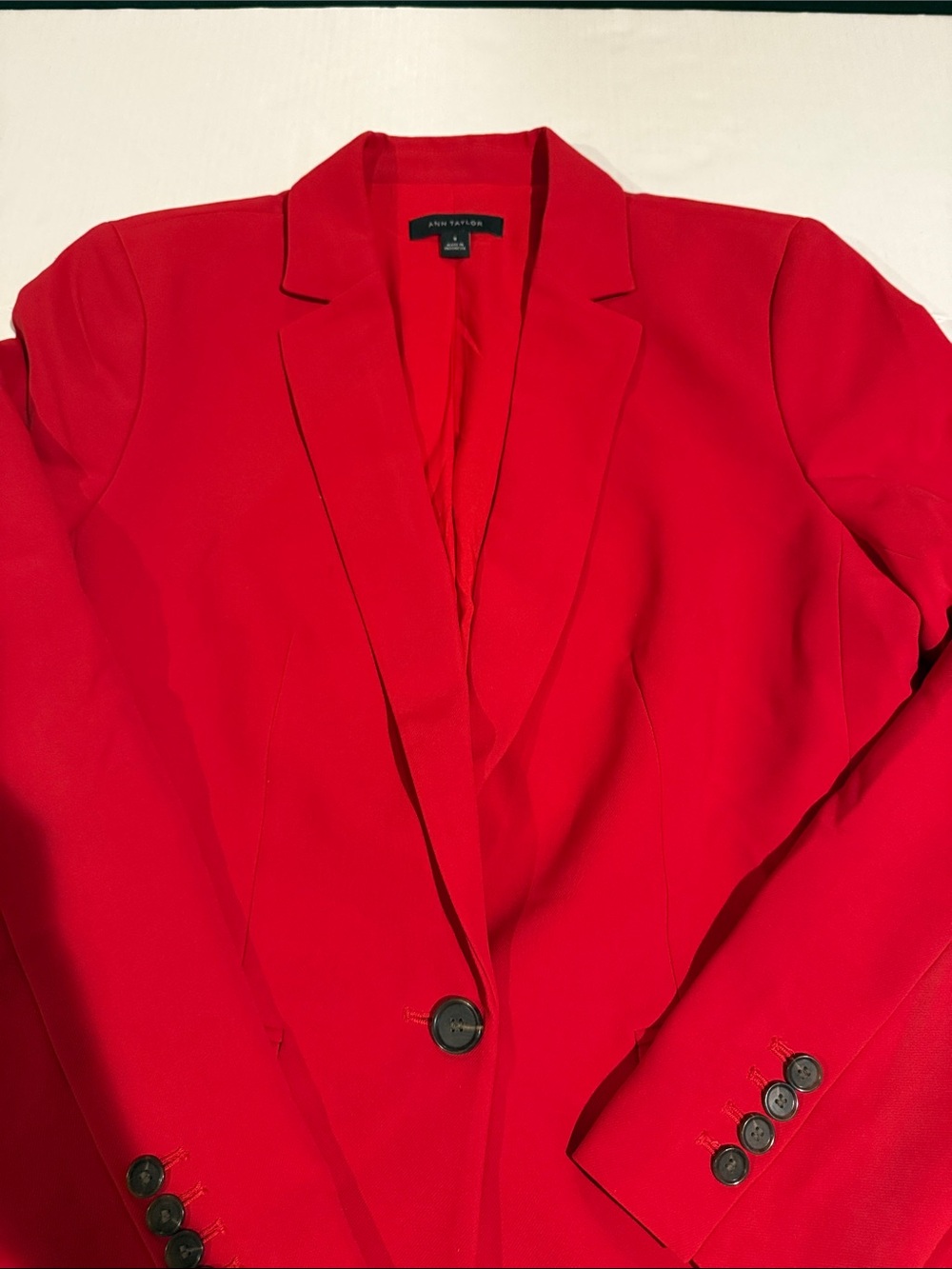 Ann Taylor Red Suit - Picture 3 of 5